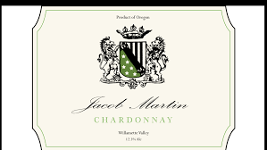 Jacob Martin 2023 Willamette Valley Chardonnay