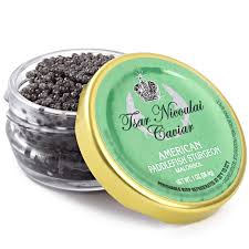 Tsar Nicoulai American Paddlefish Sturgeon Roe 1oz