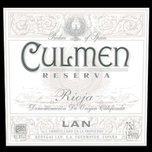 Lan 2017 Culmen Reserva Rioja