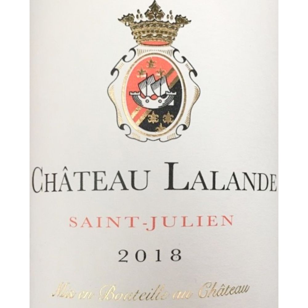 Chateau Lalande St Julien 2018