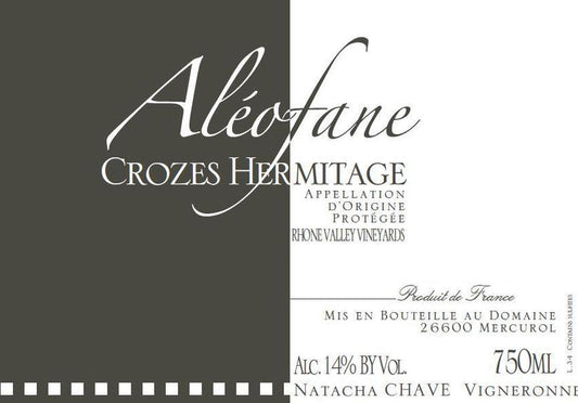 Aleofane 2021 Crozes Hermitage
