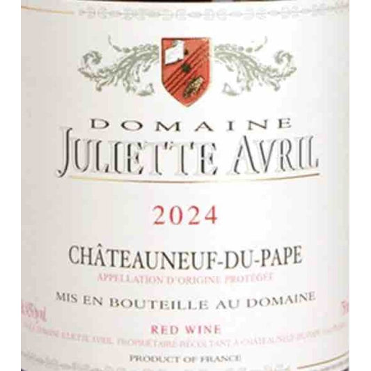 Domaine Juliette Avril Châteauneuf du Pape 2024