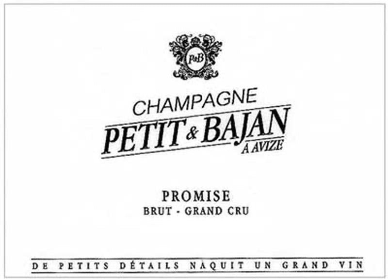 Petit & Bajan PROMISE Brut Champagne Grand Cru