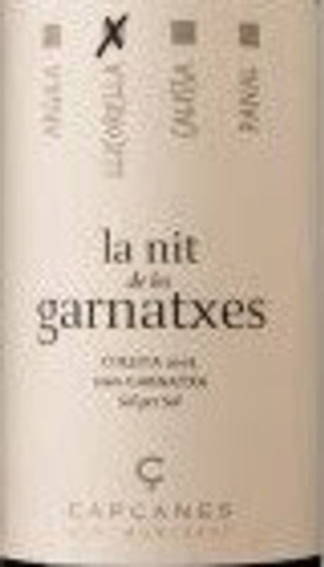 Cellar de Capcanes 2015 Slate 'La Nit de las Garnatxes'