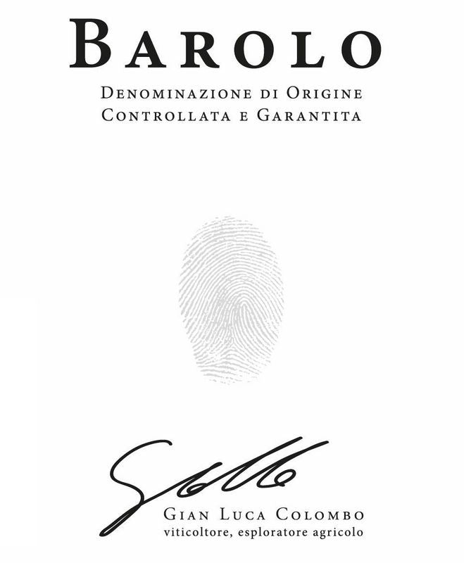 Gian Luca Colombo 2020 Barolo DOCG