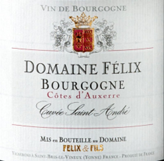 Domaine Felix Cotes D'Auxerre 2022 Bourgogne Rouge