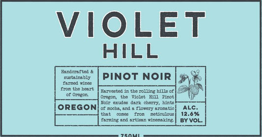 Violet Hill Pinot Noir Willamette Valley