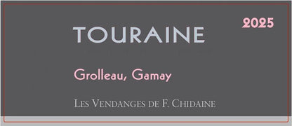 Chidaine 2025 Touraine Rose