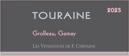 Chidaine 2025 Touraine Rose