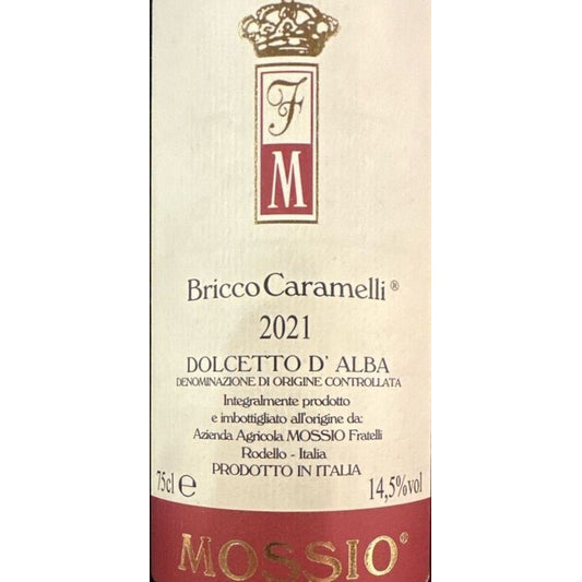 Mossio 2021 Dolcetto d'Alba Bricco Caramelli