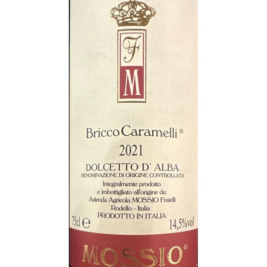 Mossio 2021 Dolcetto d'Alba Bricco Caramelli