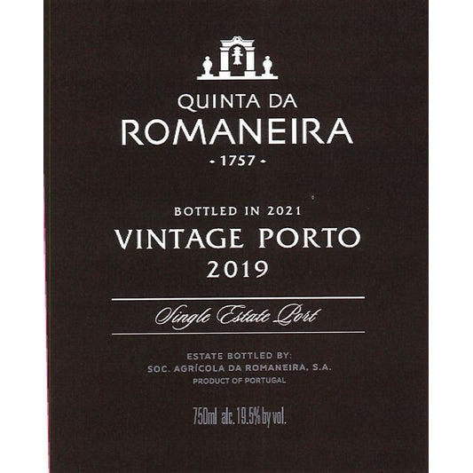 Quinta da Romaneira 2017 Vintage Porto