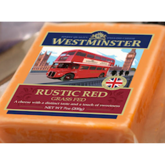 Westminster Rustic Red Cheddar (Cow's Milk)