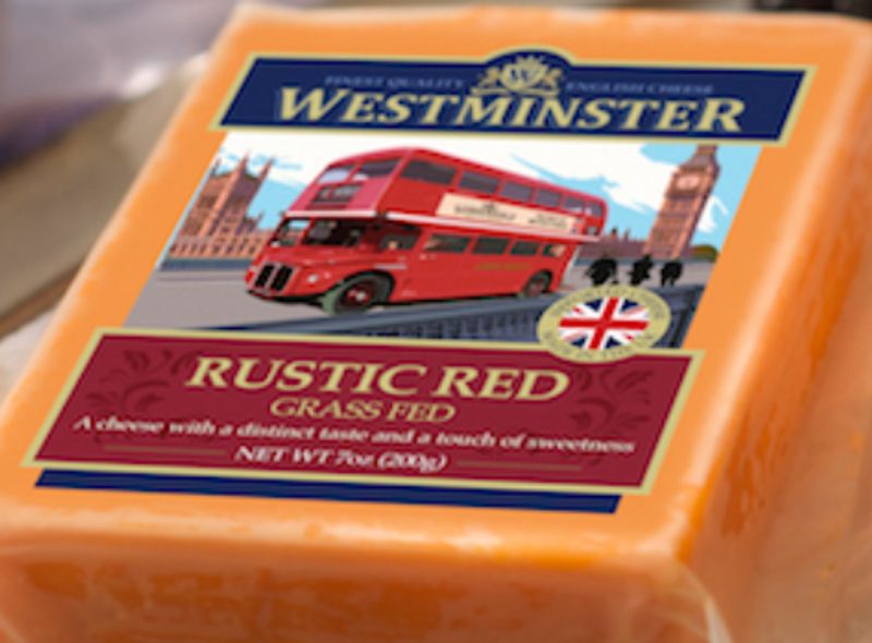Westminster Rustic Red Cheddar (Cow's Milk)