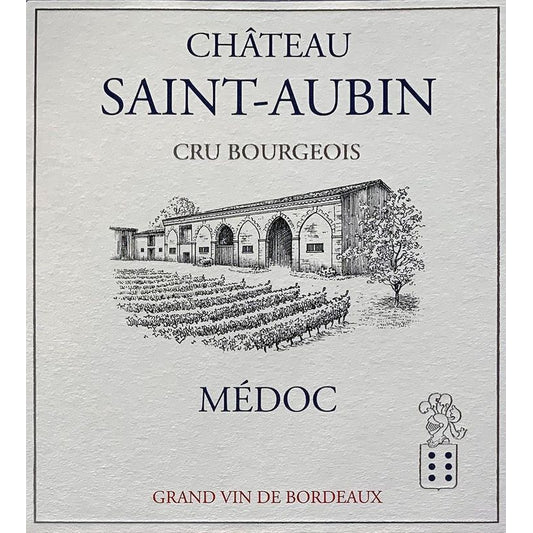Ch Saint Aubin 2020 Medoc Cru Bourgeois