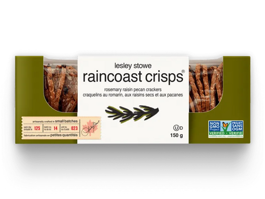 Raincoast Crisps: Rosemary, Raisin & Pecan