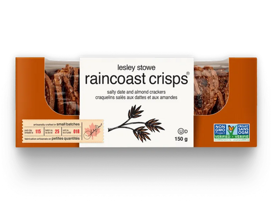 Raincoast Crisps: Salty Date & Almond