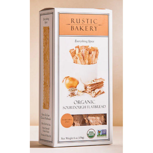 Rustic Bakery Everything Spice Sourdough Flatbread