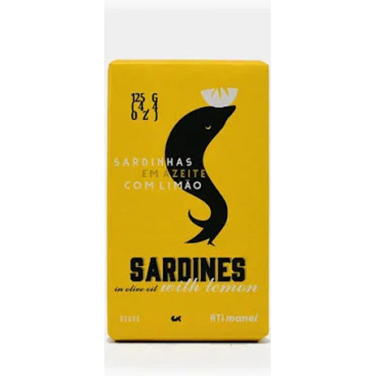 Ati Manel Sardines In Olive Oil & Lemon